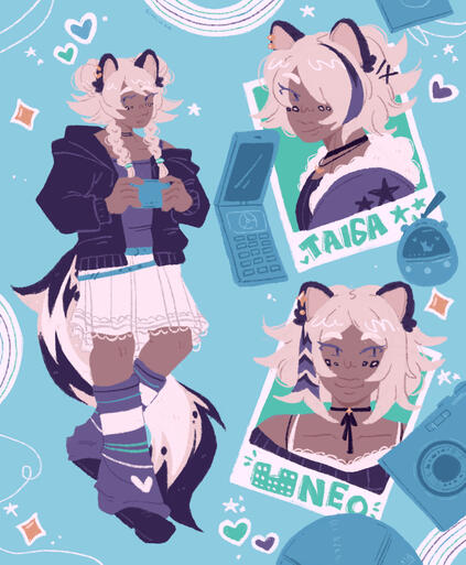 FULL BODY - $40 (+$20 for each additional character)